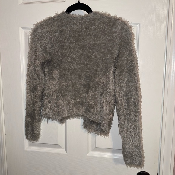 Urban Outfitters Fuzzy Gray Cardigan - Picture 6 of 6